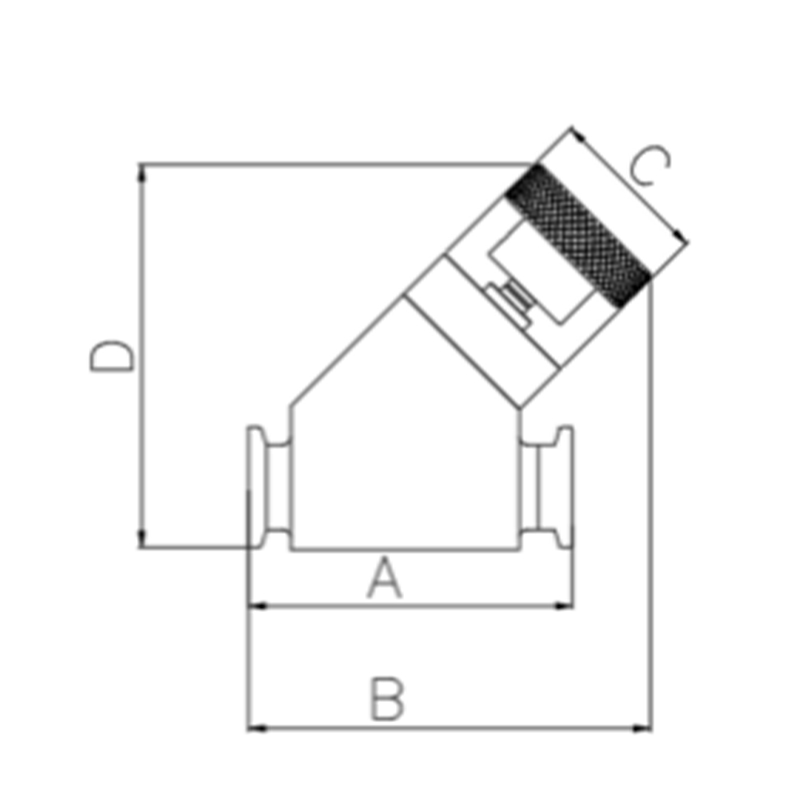 VACUUM In-Line VALVE-Manually Actuated