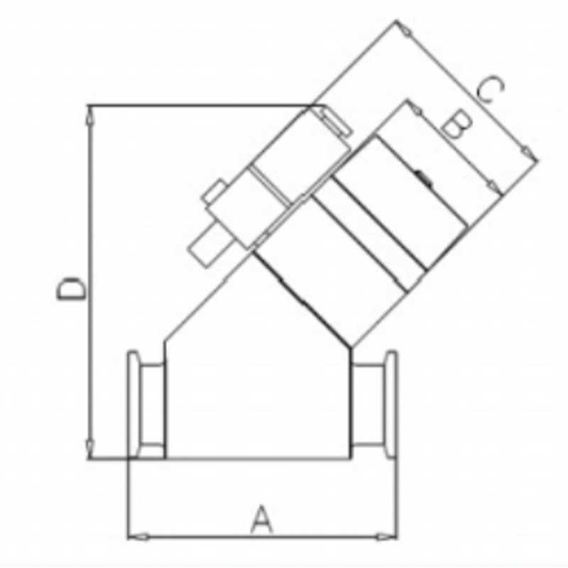 VACUUM In-Line VALVE-Pneumatically Actuated